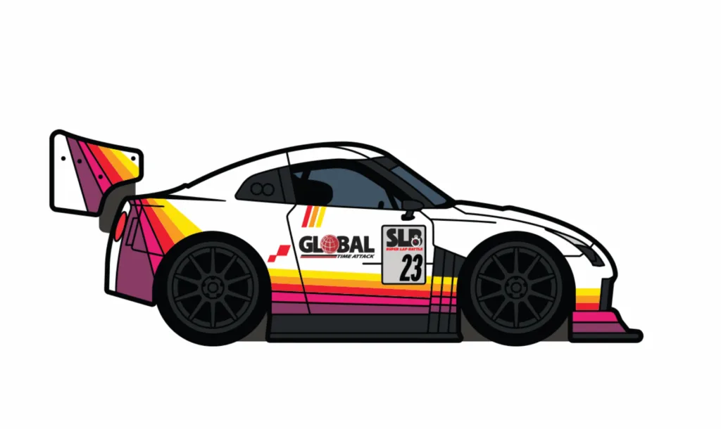 Leen Customs Pins / NSX & GTR SLB All Stars – Global Time Attack